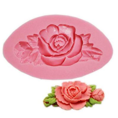 Educational DIY Craft Silicone Mold 6.6cm Single Mini Flower Fondant Mold
