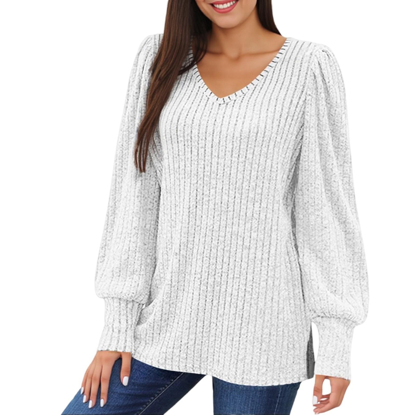 

Женские Топы Дамский Отдых Круглый Вырез Плиссированная Футболка Длинные Рукава Модные Топы XL