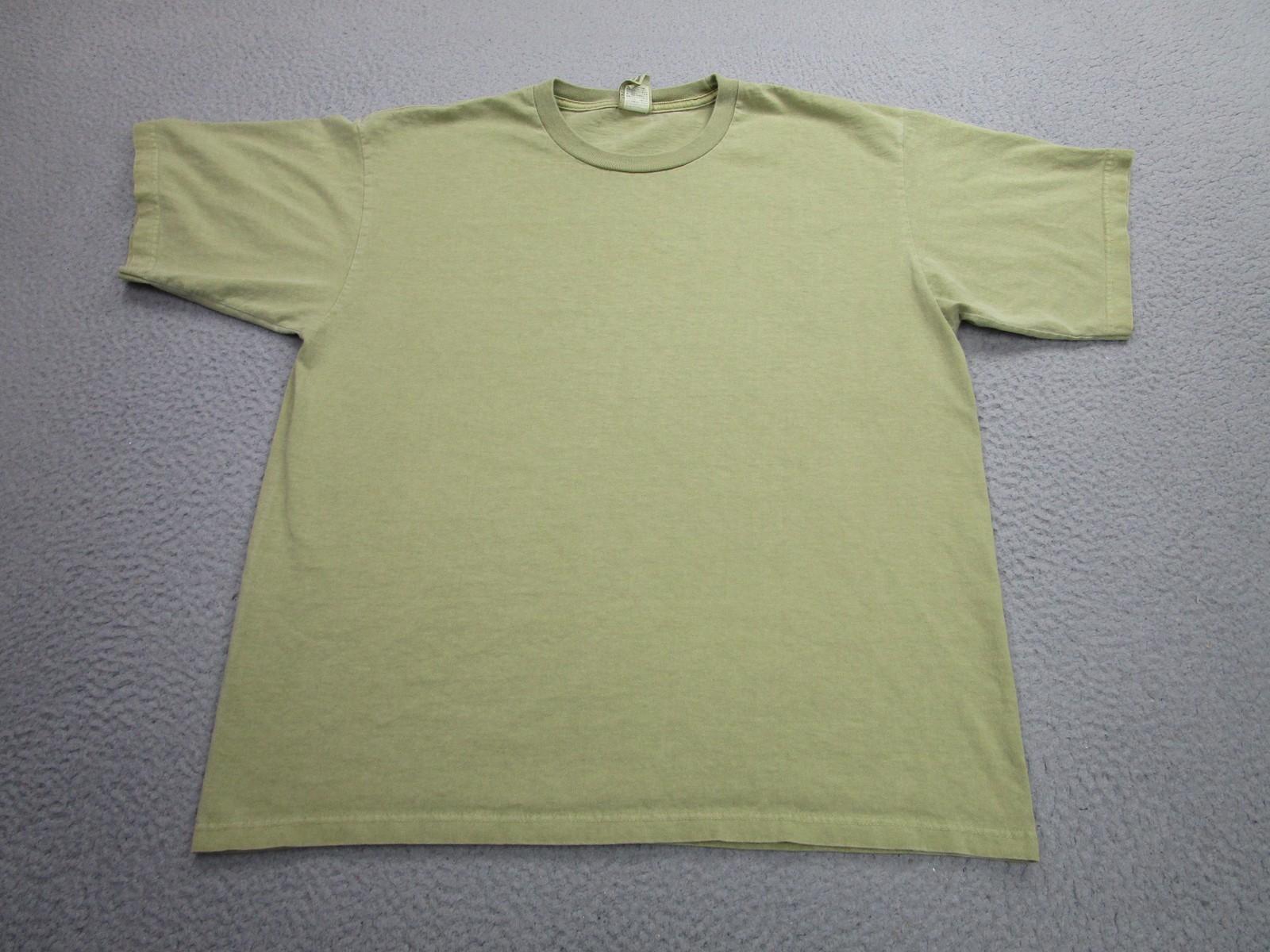 Beneficial T s Shirt Mens Large Green Organic Cotton Ventura California VINTAGE XXXXL