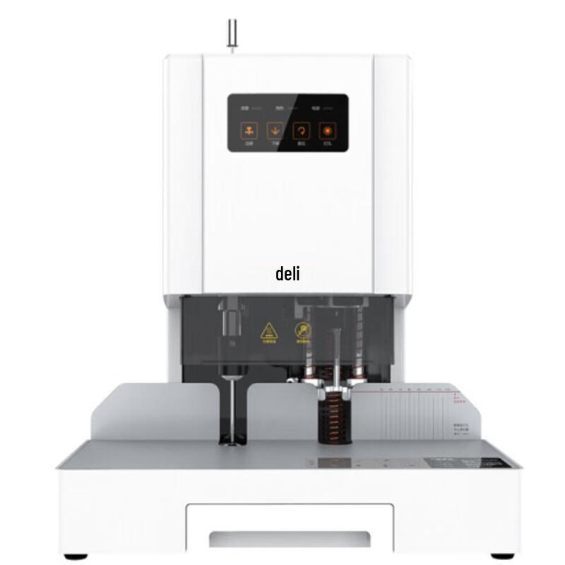 

Deli Financial Document Binding Machine CN plug (adapter included)