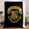 Hogwarts Badge Blanket bedroom Blanket for Livingroom Couch lunch break Soft Cozy throw for Friend's festival Gift