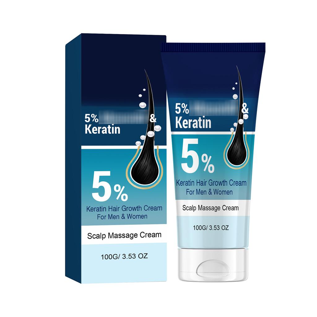Crema de Tratamiento Capilar con Queratina Fórmula Suave Hidratante Suaviza Puntas Abiertas Control del Frizz Acondicionamiento Profundo 100ml