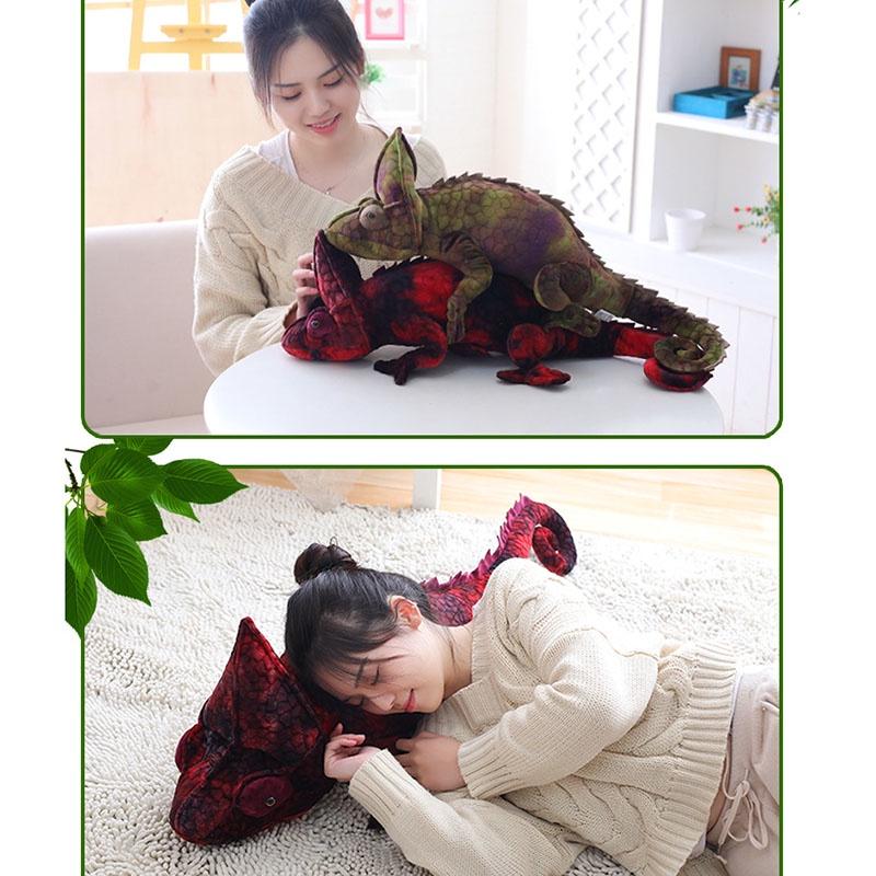 Color Changing Lizard Plush Toy Stuffed Animal Doll Funny Creative Gift Wholesale Factory Night Market