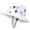 Baby-Eimerhut Atmungsaktiv Anti-UV Beidseitig Säuglings-Fischerhut Cartoon-Aufdruck Frühling Sommer Outdoor Reise Strandhut