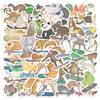 50 Ink Skateboard Animal Graffiti Stickers Trolley Box Water Cup Diary Waterproof DIY Stickers