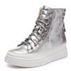 Round Shiny Metallic Glitter Shoelaces Gold Silver Silk Shoe Laces Canvas Casual Colorful Gradient Sneakers Shoelace