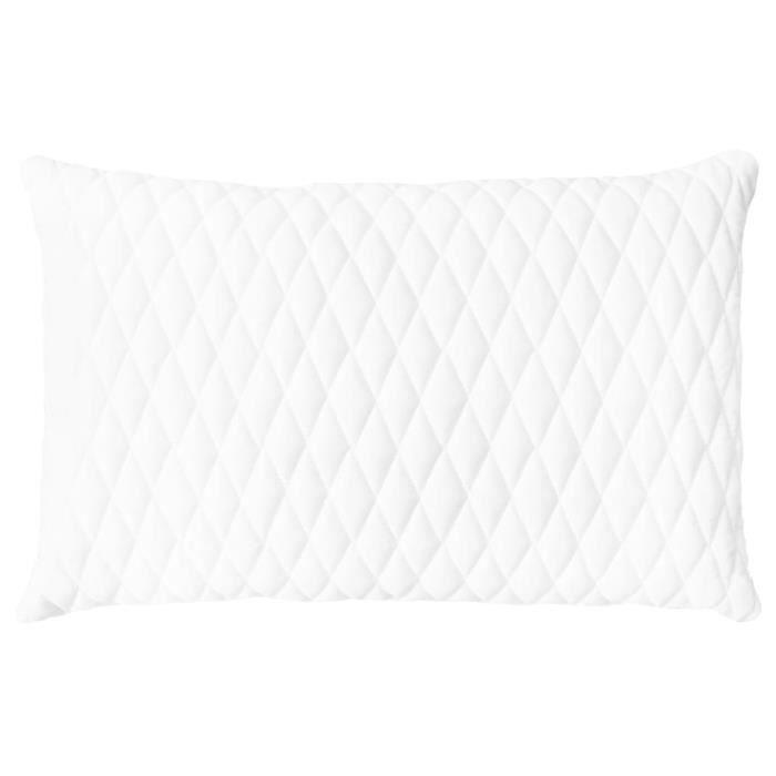 Oreillers - Non spécifié - 60x40x14 cm - Mousse à mémoire de forme - Lot de 2 - Confort médium