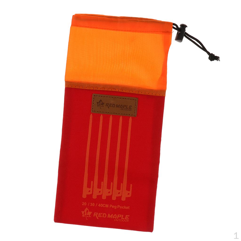 1 Nail Storage Bag Stake Drawstring Camping Hiking