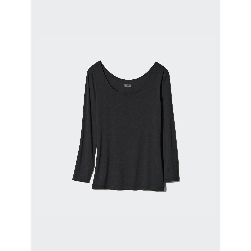 Uniqlo Japan HeaTTech U Neck T 8 Min Sleeve