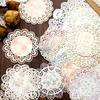 Yan Ji Dreamy Lace Hollow-Out Paper Journal for DIY Collage Decoration.