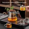 PAKCHOICE Tea-Water Separation Glass Teapot