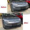 For Volkswagen VW ID.3 ID3 2019 2020 2021 2022 Car Front Bumper Lip Splitter Spoiler Diffuser Guard Auto Body Kits Cover Tuning