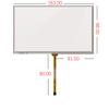 Resistive Digitizer For Car Dvd Gps Navigation Multimedia Touch Screen Panel Glass Replacement Parts