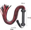 Adult Sex SM BDSM Toys Whip Flirting Game Fine Tassels Spanking Slight Pain PU Woven Handle Queen's Instruction Binding