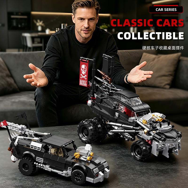 1726pcs Mad Max Racing Series-Thousand Army Number+Coca-Cola Razor Model Building Blocks Collectible Action Figures Toy NO.95005