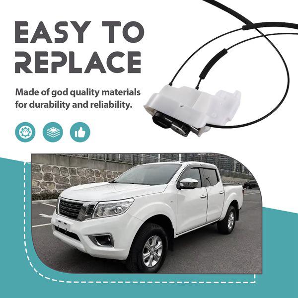 80500EB70A passar till aktiveraren för dörrlåset på höger framdörr till Nissan Navara D40T tillverkad från 12 augusti 2008.