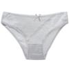 Women Underwear Cotton Panties Sexy Lace Everyday Low Waisted Girls Briefs Ladies Knickers Transparent 6 PCS