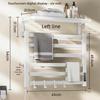 Bathroom Electric Bath Towel Carbon Fiber Warmer Heating Towel Rack Intelligent Constant Temperature Towel Dryer Shelf