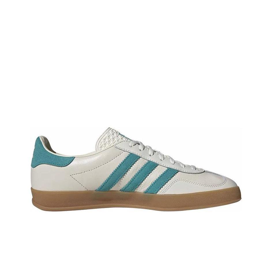 Adidas Gazelle Indoor Chalk Turquoise Unisex Sneakers Cream Chalk-White Footwear-White JI2583