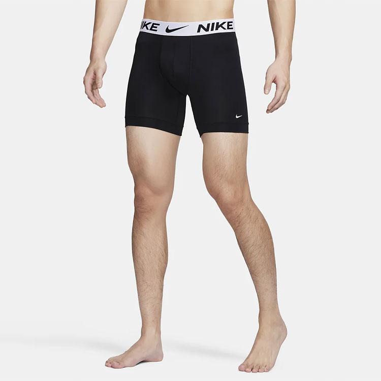 Nike Dri-FIT Essential Logo Breathable Sports Underwear 3-Pack Men Underwear DV3956-022