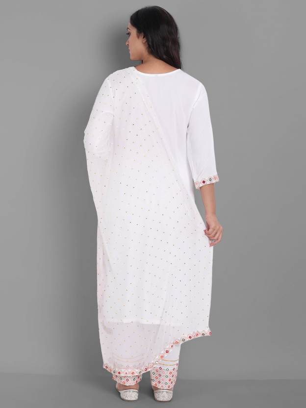 Damen Designer Party Wear Kurti Salwar Anzug Indisches Bollywood Top Tunika Kurta Hose Dupatta Set