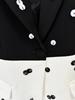 High-End Sequin Color Block Suit Jacket & Fishtail Skirt Set - Early Spring 2026