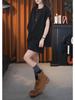 Korean Style Women's Summer Casual Sports Suit - T-shirt & Short Skirt Two-Piece Set