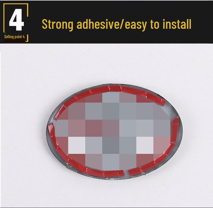 Levin Steering Wheel Logo Protective Patch for 19 Models