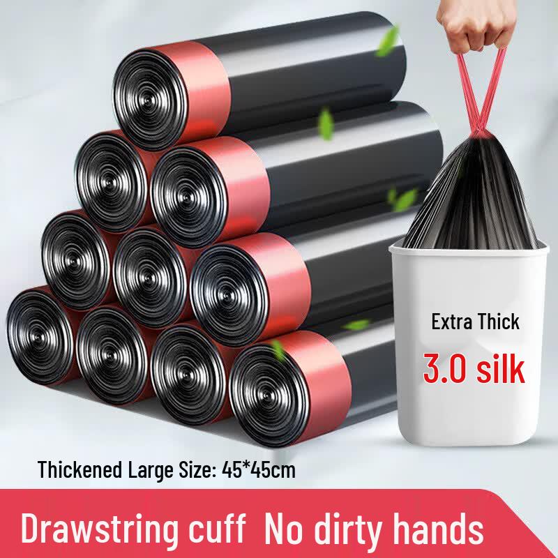 Drawstring Thickened Trash Bags