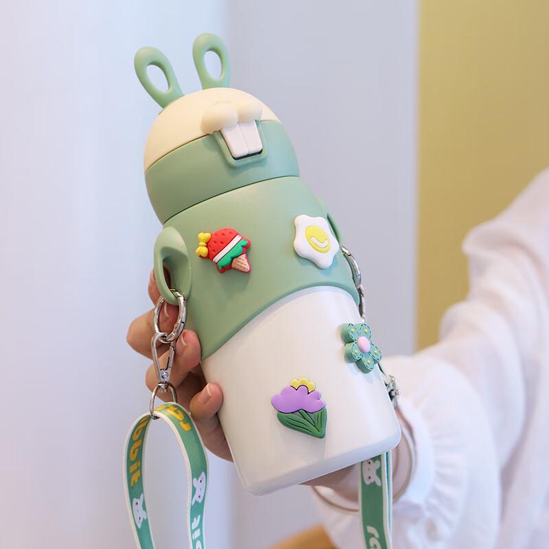 Kids 316 Stainless Steel Insulated Straw Water Bottle