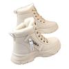 Fleece warm snow boots winter new thickened large cotton shoes size high-top sneakers