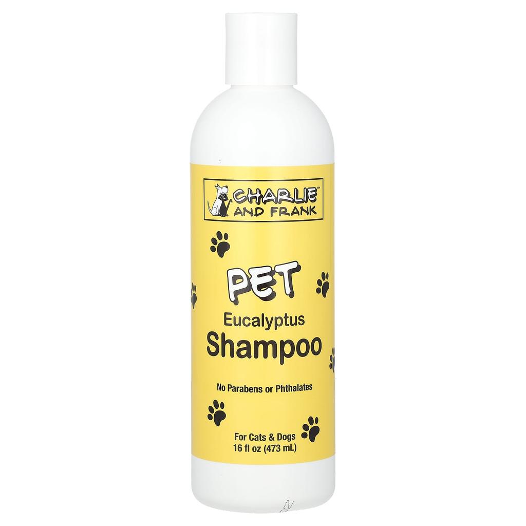 Pet Shampoo, Cats & Dogs, Eucalyptus Scent, 473 Ml (16 Fl Oz)