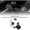 Shifter Knobs, Gear Shift Knob Soccer Look Soccer Shifter Knobs Gear Shifter Lever Head Replaceable Football Shift Knob for Most Manual Cars