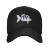 Creepy Fish Baseball Cap New In The Hat Snapback Cap Cute Custom Cap Golf Women Unisexs