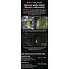ROCKBROS Intelligentes Start-Stopp Fahrrad-Rücklicht Magnetisches Rücklicht 7 Modi LED Fahrrad-Nachtfahr Ausrüstung Intelligenter Bremsensor