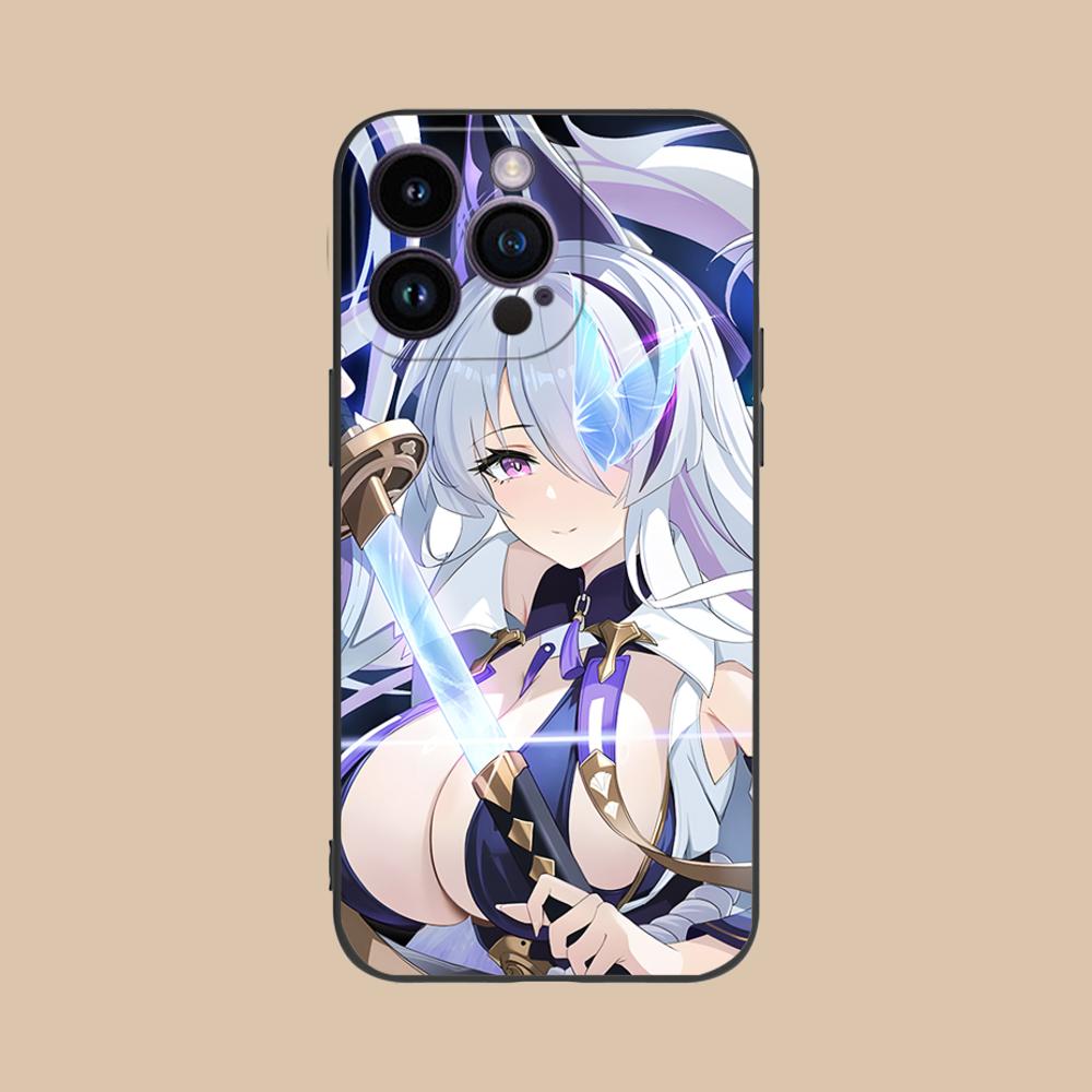Azur Lane Unzen Matte TPU Mobile Phone Case for iPhone 17 16 15 14 13 12 11 X XR XS 8 7 Air Pro Max Plus Mini Colorful Cover