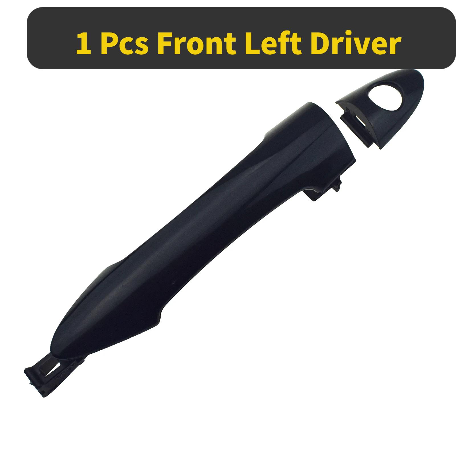 

1/2/4 PCS Black Front Rear Left LH or Right RH Exterior Car Door Handle For Kia Picanto Morning 2011 2012 2013 2014 2015 2016 Black Front Left
