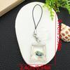 Resin Ocean Blue Yellow Black Small Fish Keychain – Creative Backpack and Car Key Ornament