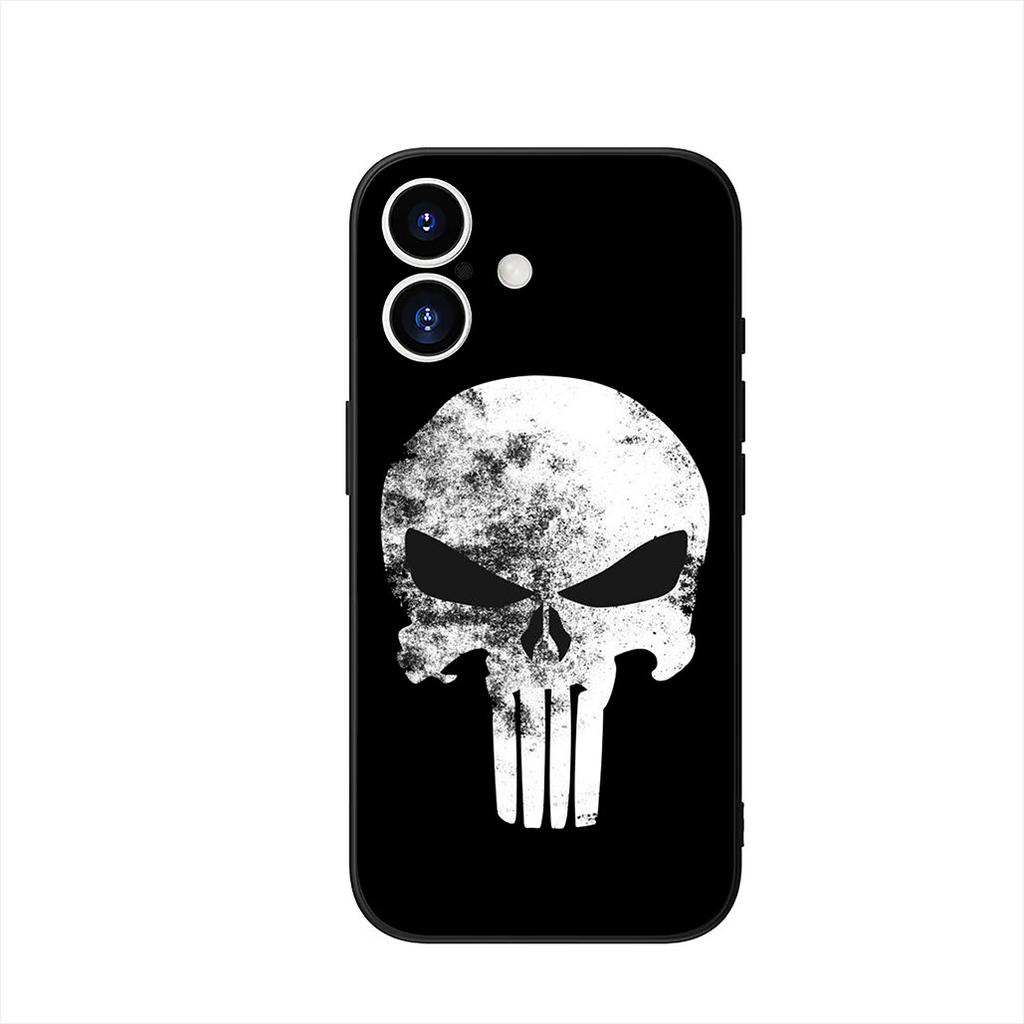 The Marvel Punisher Skull Case for Motorola Moto G54 G05 G24 G55 G75 G9 G85 G15 G57 G86 Power Edge 50 30 Ultra Fusion neo Pro