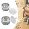 Accessories for Cleaning Watch Oil Containers with Stainless Steel Mesh And Lid, Suitable
