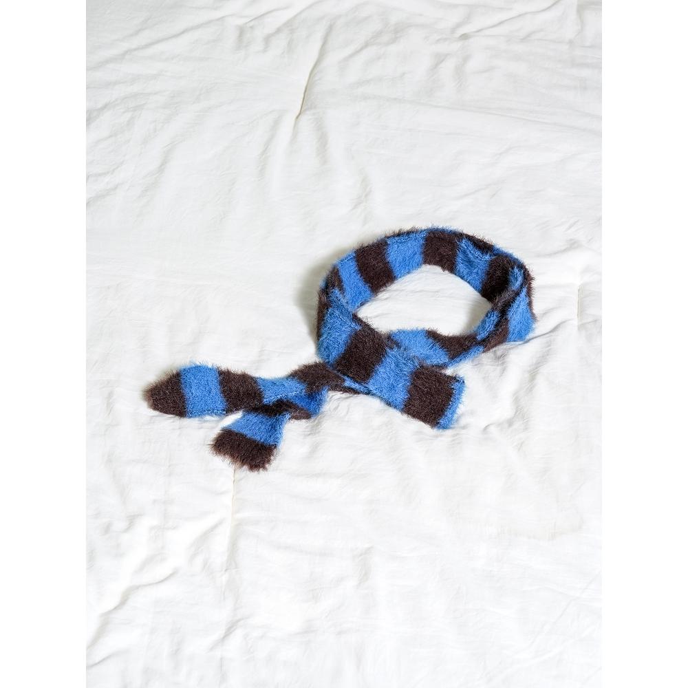 

Daiso Two Tone Fur Mini Shawl 180 X 4 Cm Brown Blue