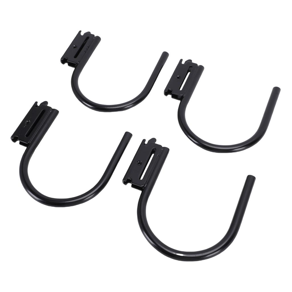 4PCS 5 Inch E Track J Hooks Heavy Duty Hanger for Enclosed Trailer Workshop Garage 1400lbs Load Capacity 1 2 Inch
