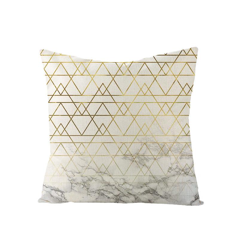 

Nordic Geometric Abstract Series Polyester Printed Pillow Cover Sofa Cushion Cover Home Furnishing 45 * 45Cm (without pillow core)