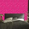 Pink Leather Wallpaper Purple and Pink for Living Room and Bedroom 50x1000