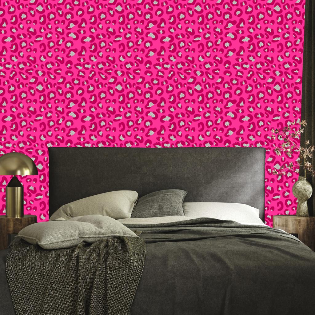 Pink Leather Wallpaper Purple and Pink for Living Room and Bedroom 50x1000