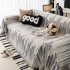 Modern Throw Color Block Camping Picnic Blanket Cover INS Nordic Sofa Cover Mat Throw Blankets for Living Room Couple Position