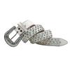 Punk Belt European and American Style AB Colored Diamond Rhinestone Punk Hot Girl Style Belt Men's Women's Belt