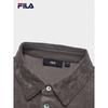 FILA Men's Knitted Short-Sleeve Polo Shirt