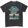 Van Halen - World Tour '78 - Black T-shirt