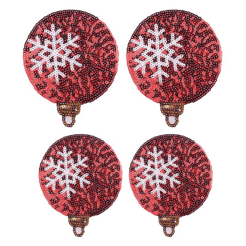 10pcs Cartoon Sequins Watermelon Fruit Drink Embroidered Patches Shells Coconut Trees Patch Clothes Decoration Sew Applique Diy